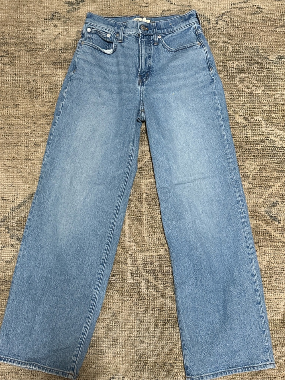 Madewell wide leg jeans